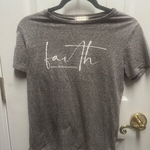 Altar'd State Heather Gray Tee